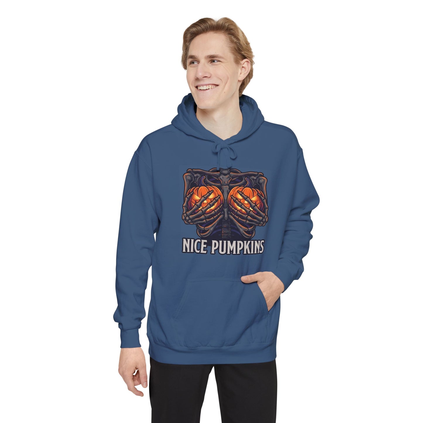 "Nice Pumpkins" Garment-Dyed Hoodie