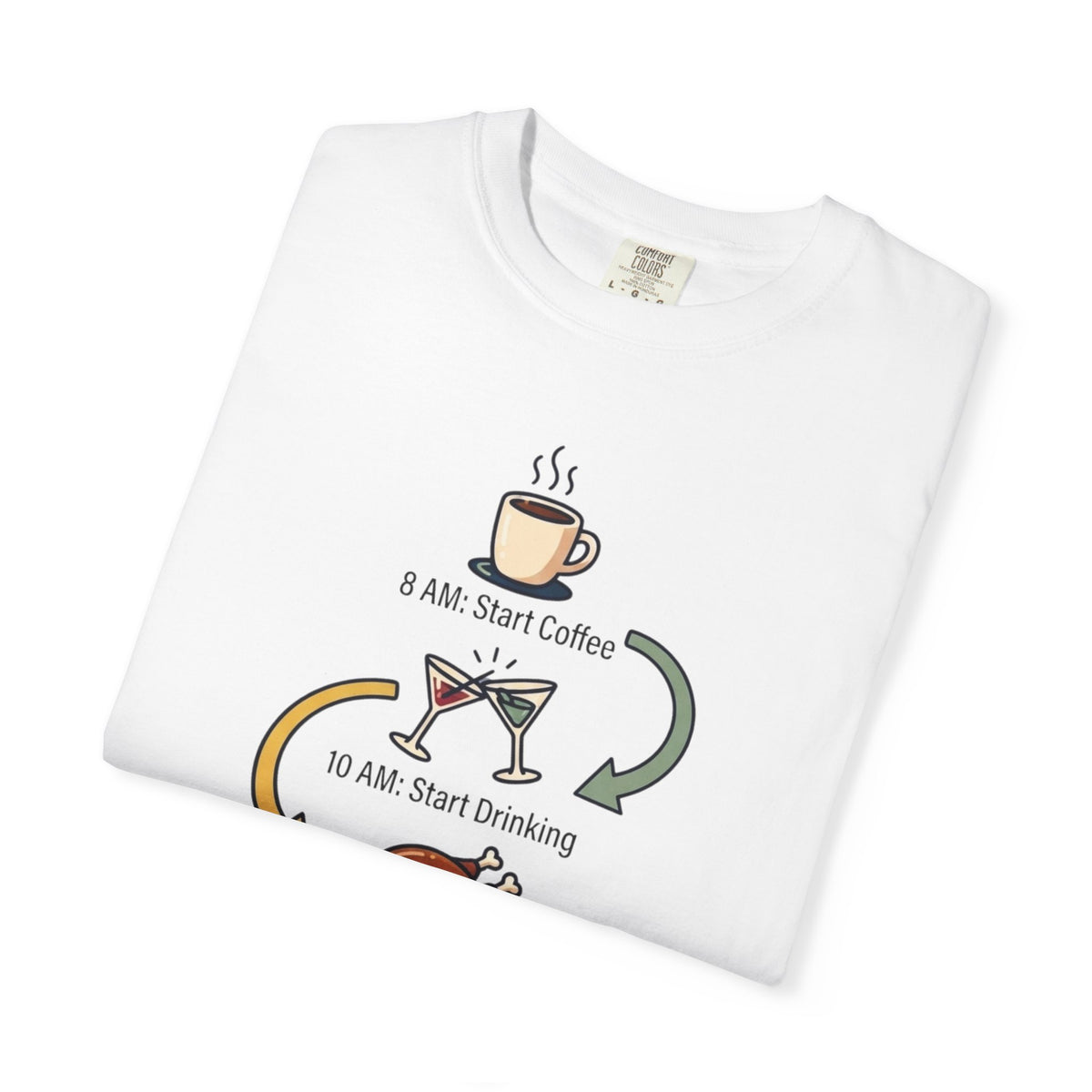 Thanksgiving Regrets Unisex Garment-Dyed Tee
