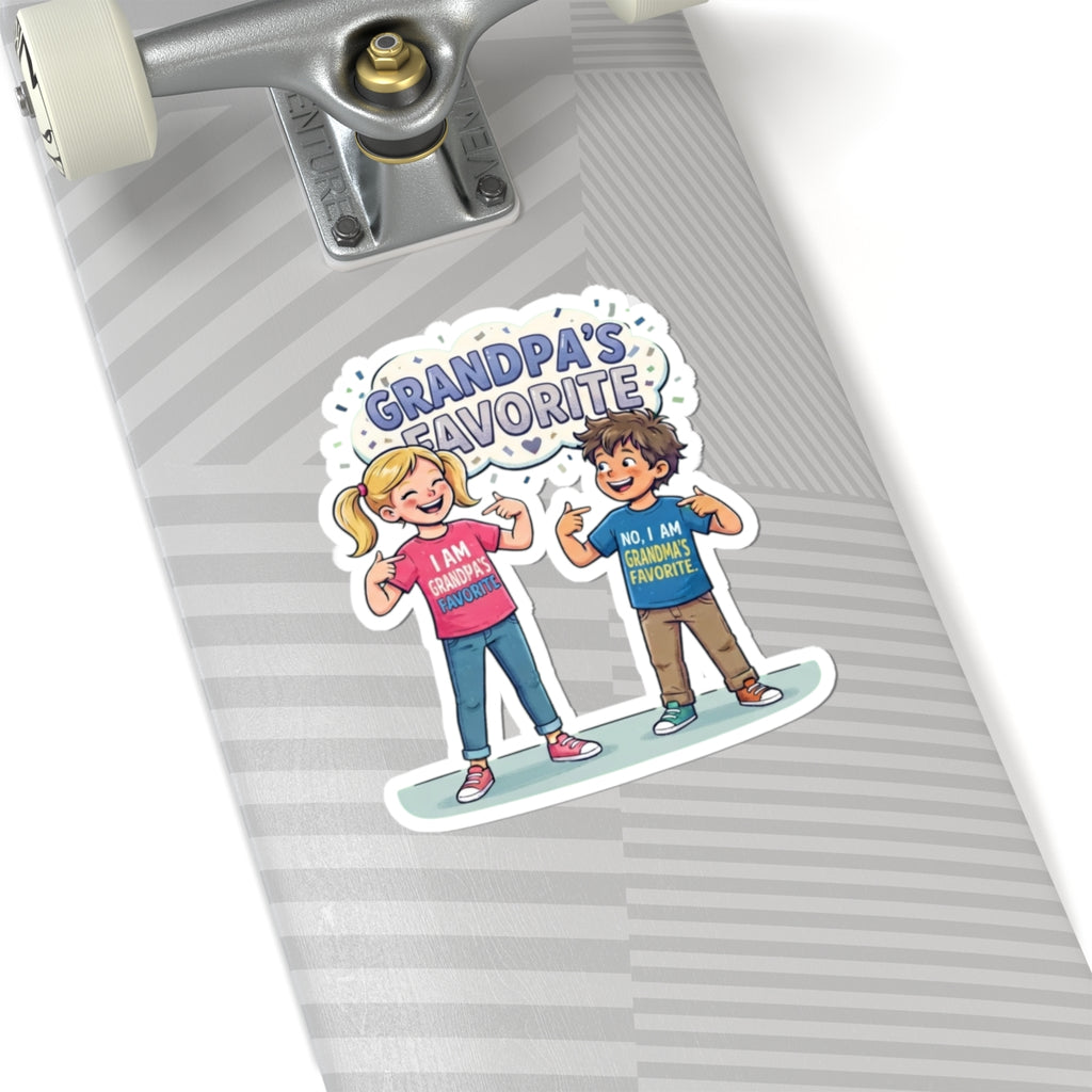 "Grandpa's Favorite" Sticker