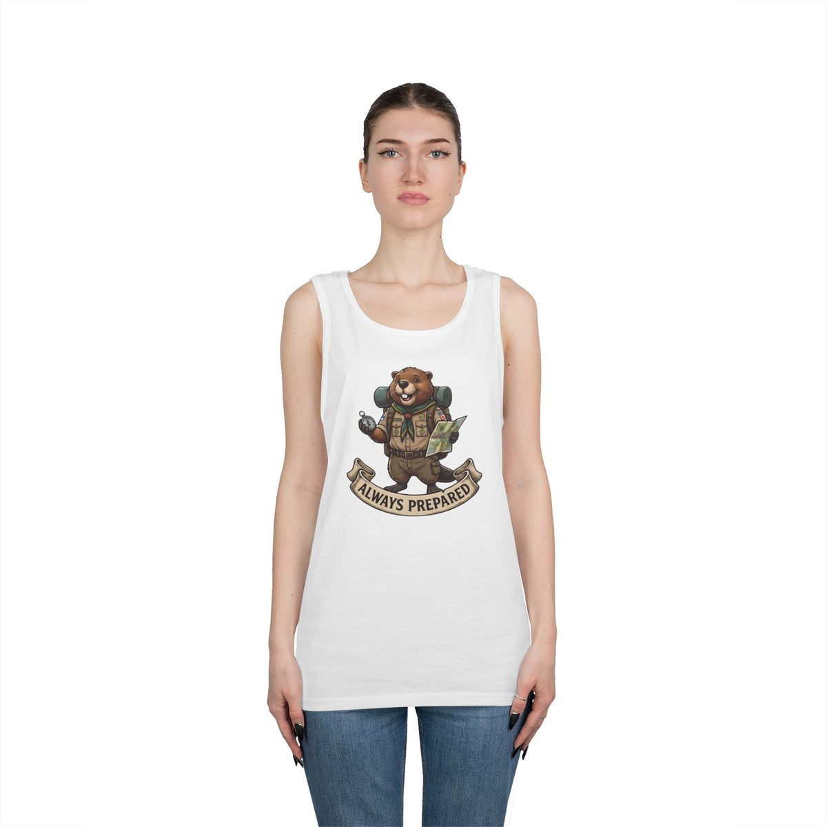 Color: White | Always Prepared Tank Top