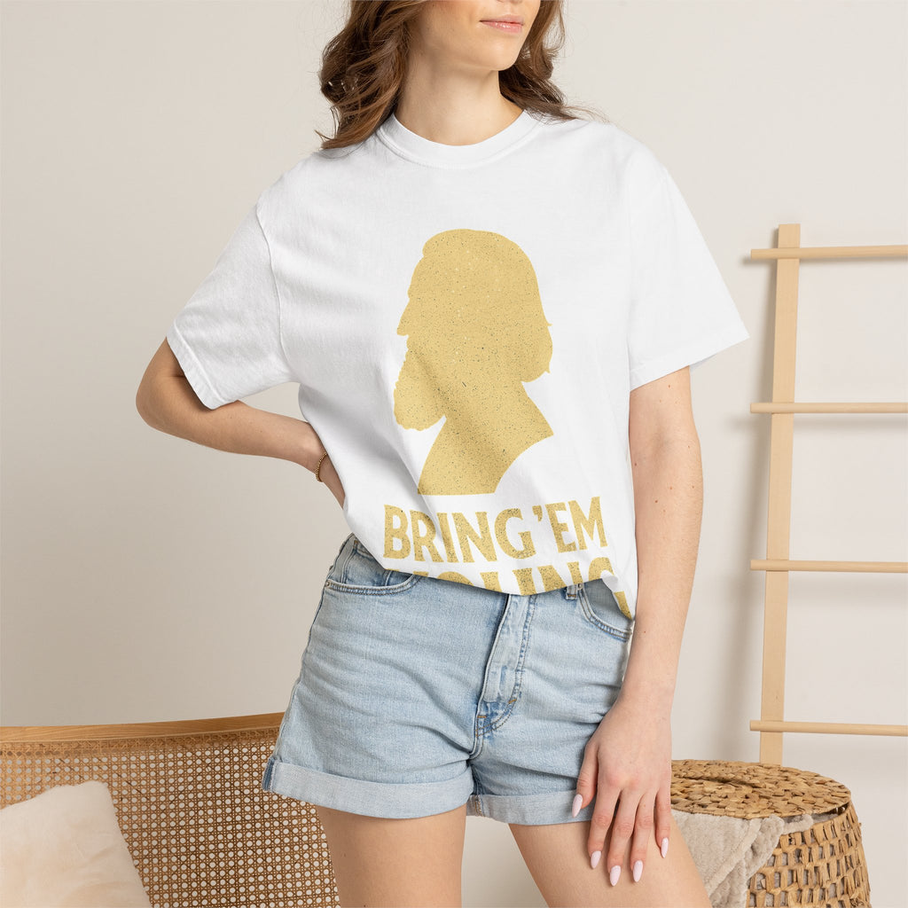 "Bring 'Em Young" Unisex Garment-Dyed T-shirt