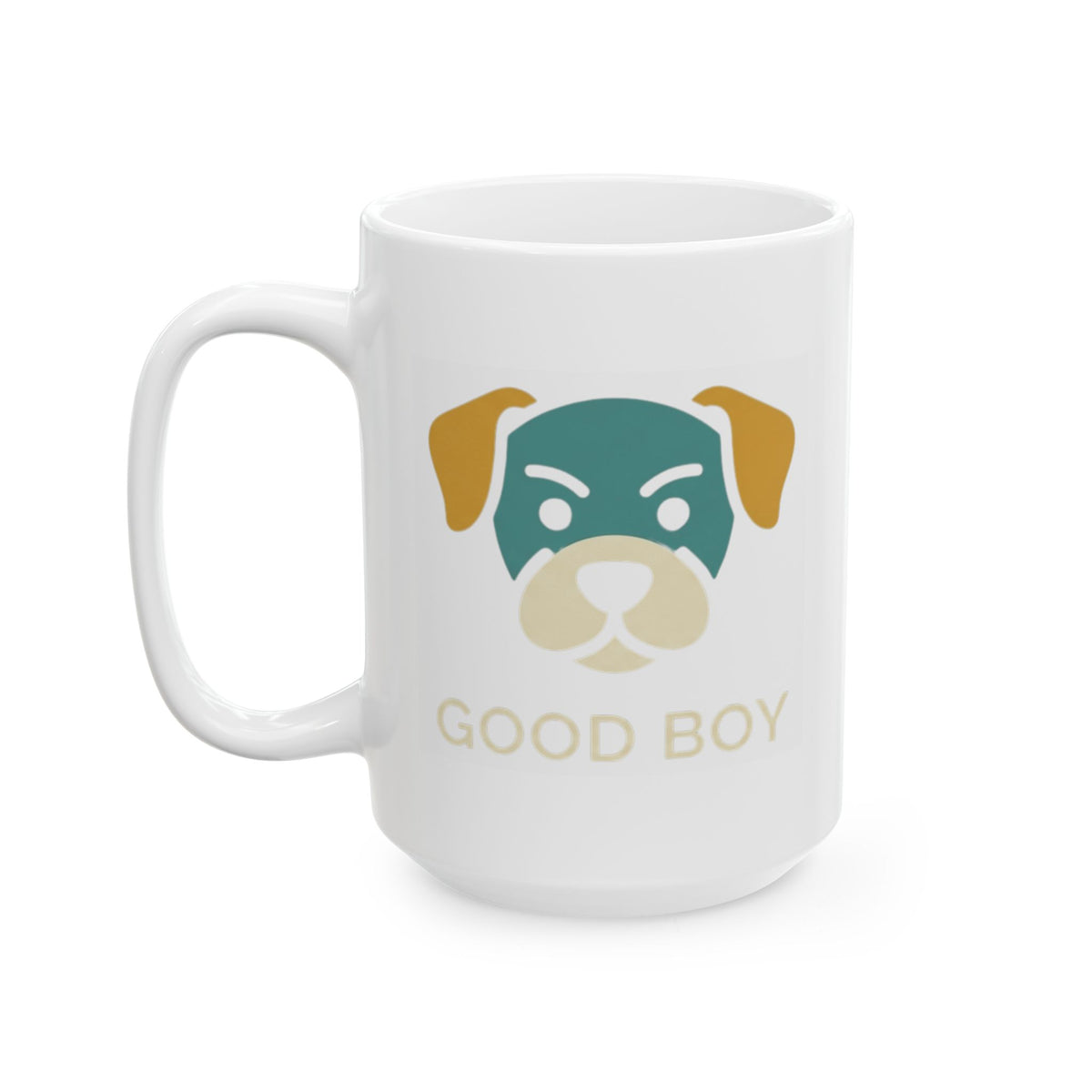 "I'm A Good Boy" White Ceramic Mug — Graphic