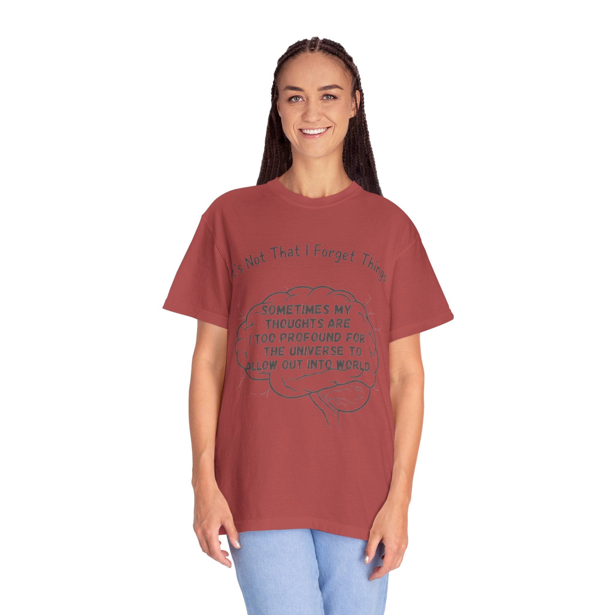 "Profound Thoughts 3" Unisex Garment-Dyed T-shirt