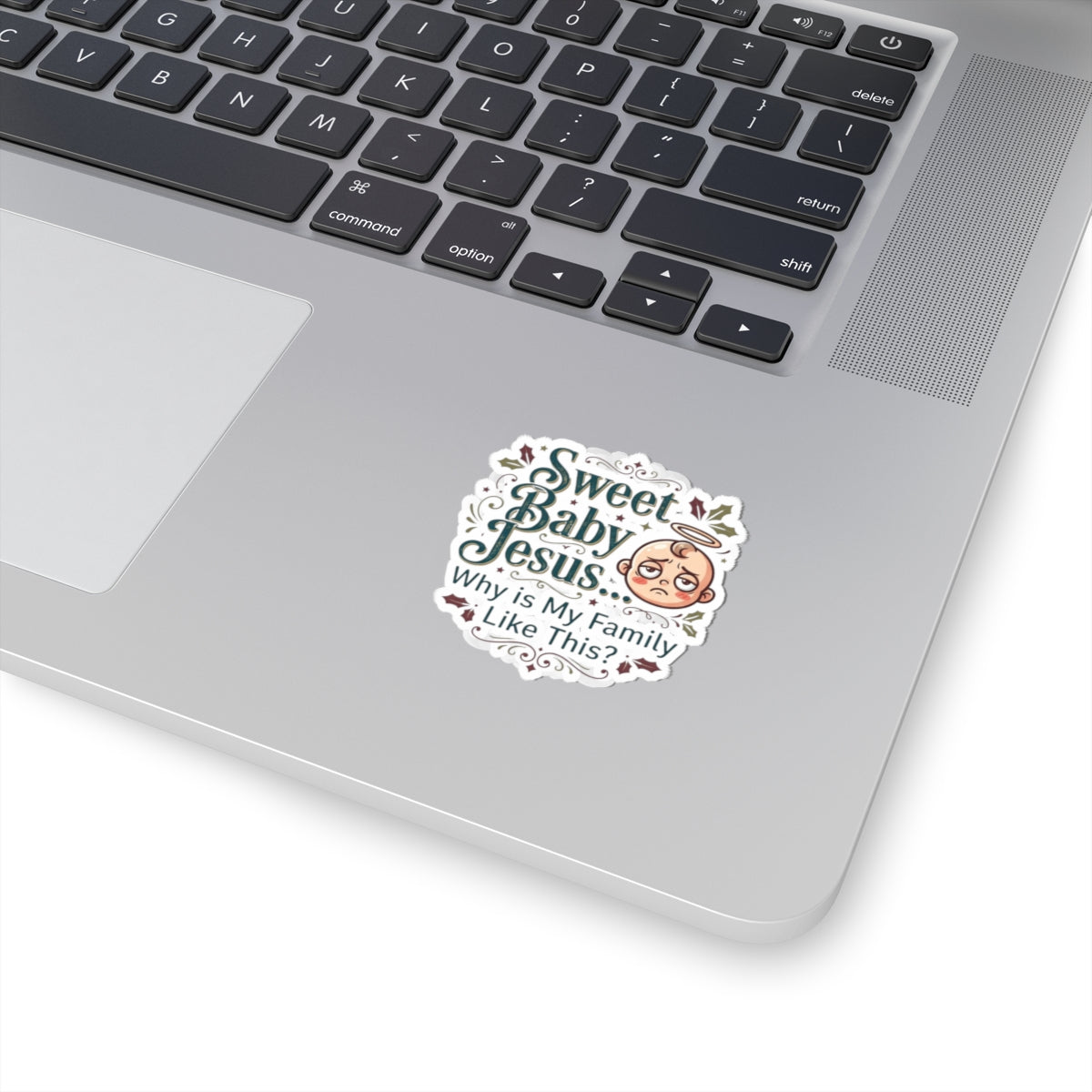 "Sweet Baby Jesus" Sticker — Main