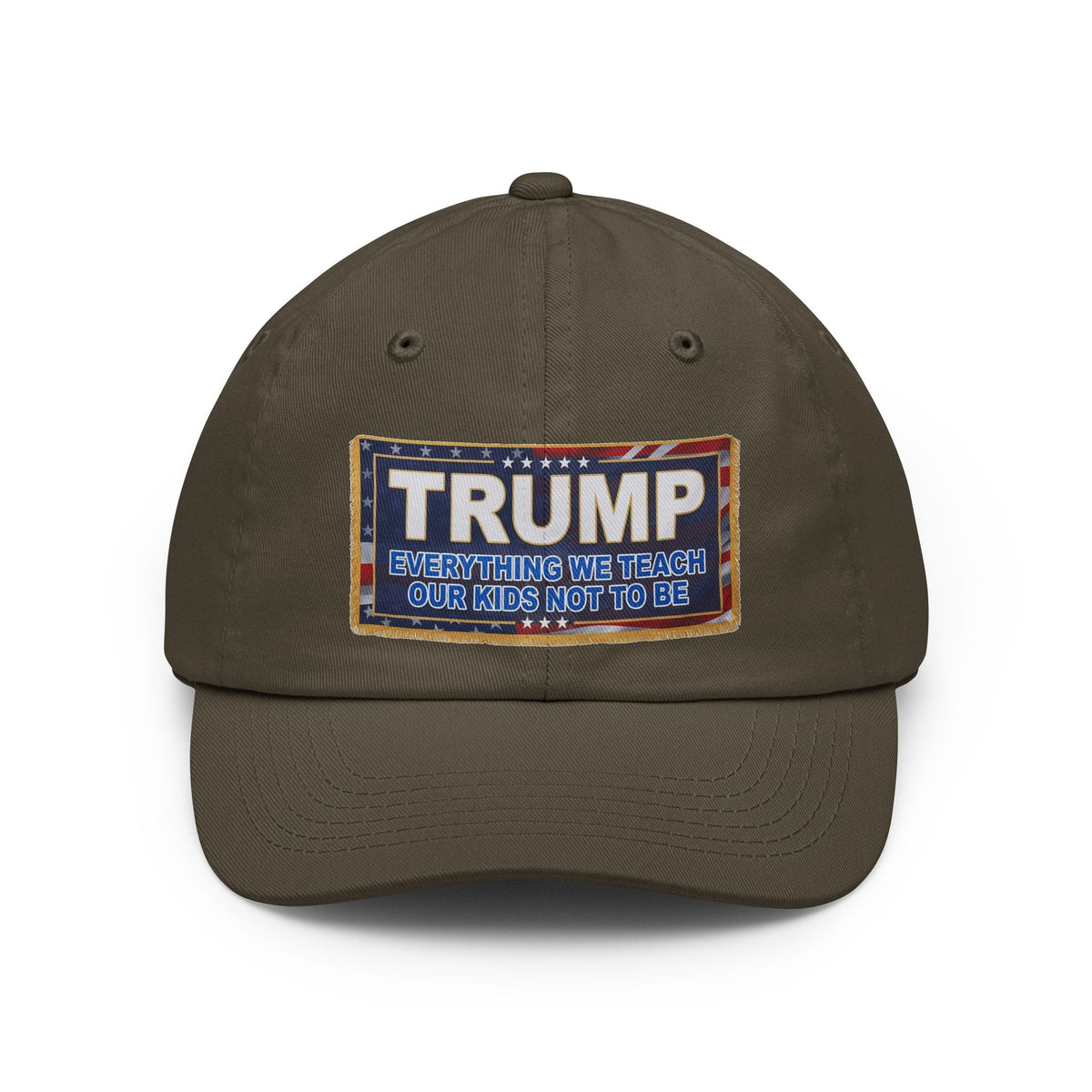 Color: Olive | Trump Teach Our Kids Dad Hat