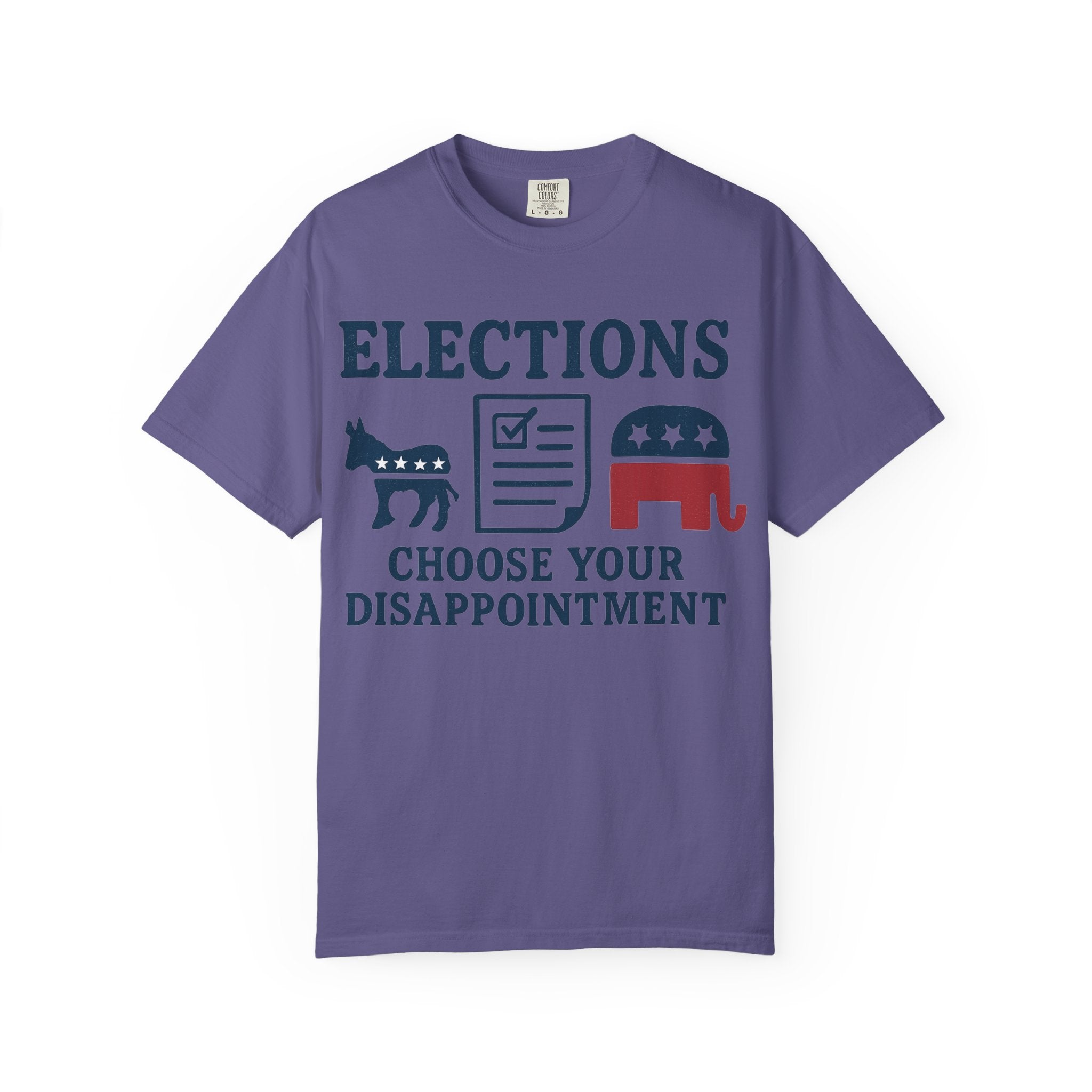 "Voting for the Best" Unisex Garment-Dyed T-shirt