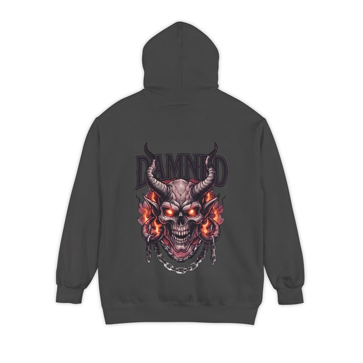 Color: Pepper | Damned Garment-Dyed Hoodie