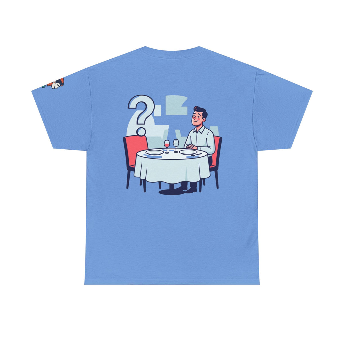 Color: Carolina Blue | Main Character Energy Premium Graphic Tee