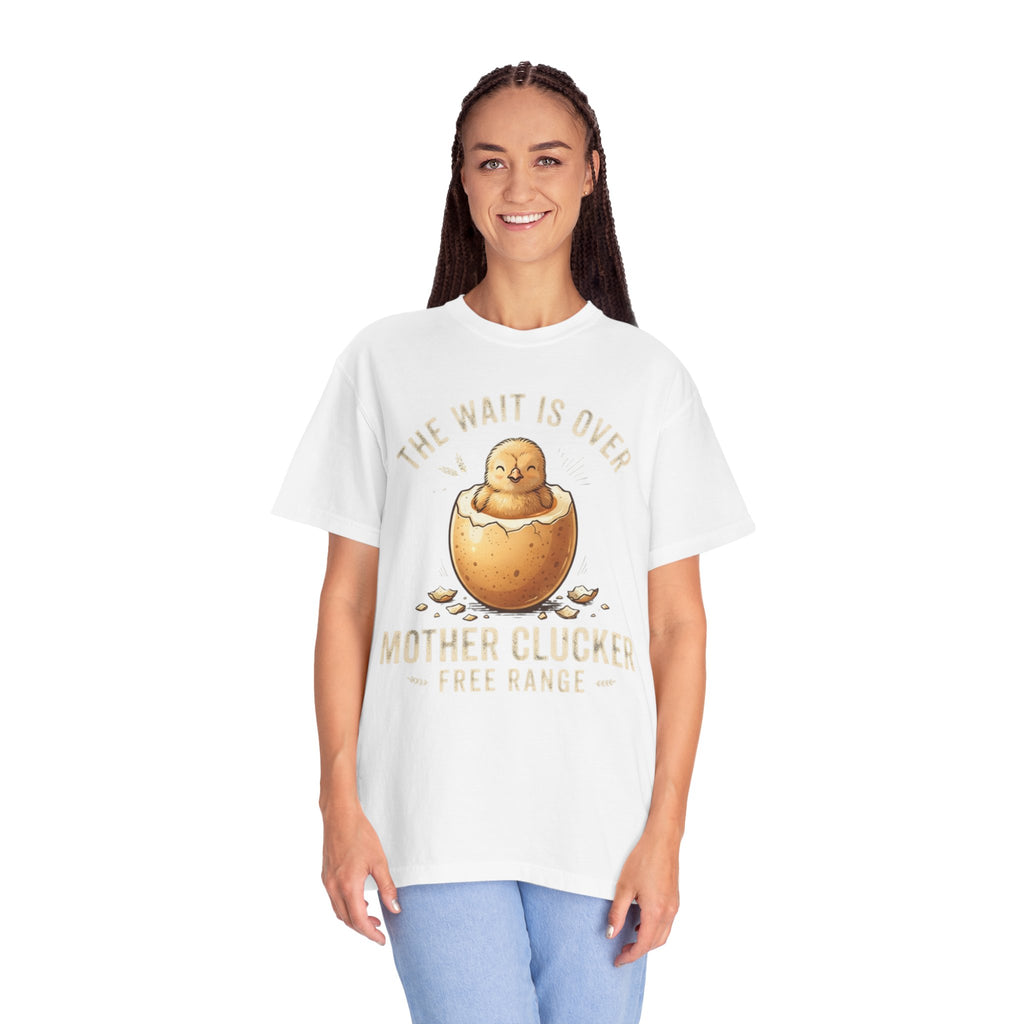 "The Wait is Over" Unisex Garment-Dyed Tee