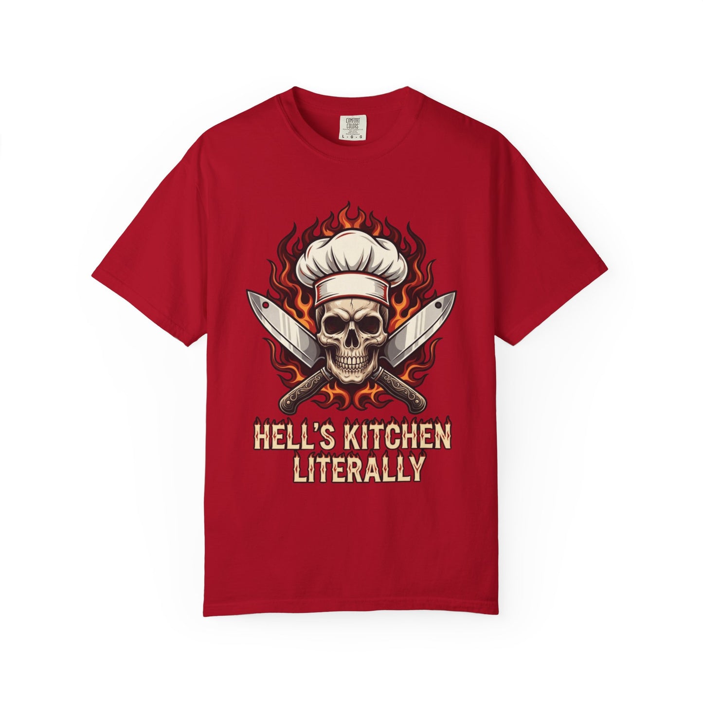 "Hell's Kitchen Literally" Unisex Garment-Dyed Tee