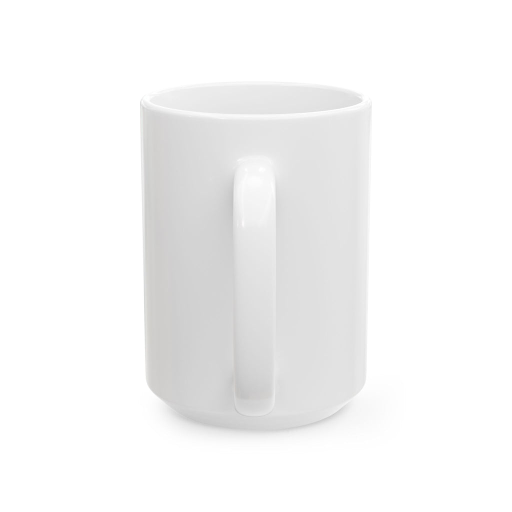 "October Legend" White Ceramic Mug