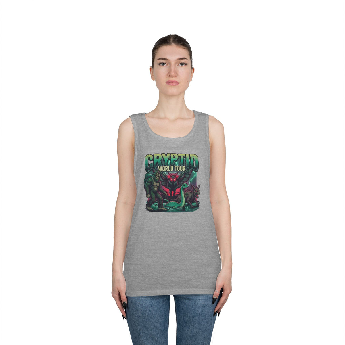 "Puzizia (Global-Cryptid Mashup) Cryptid World Tour" Tank Top