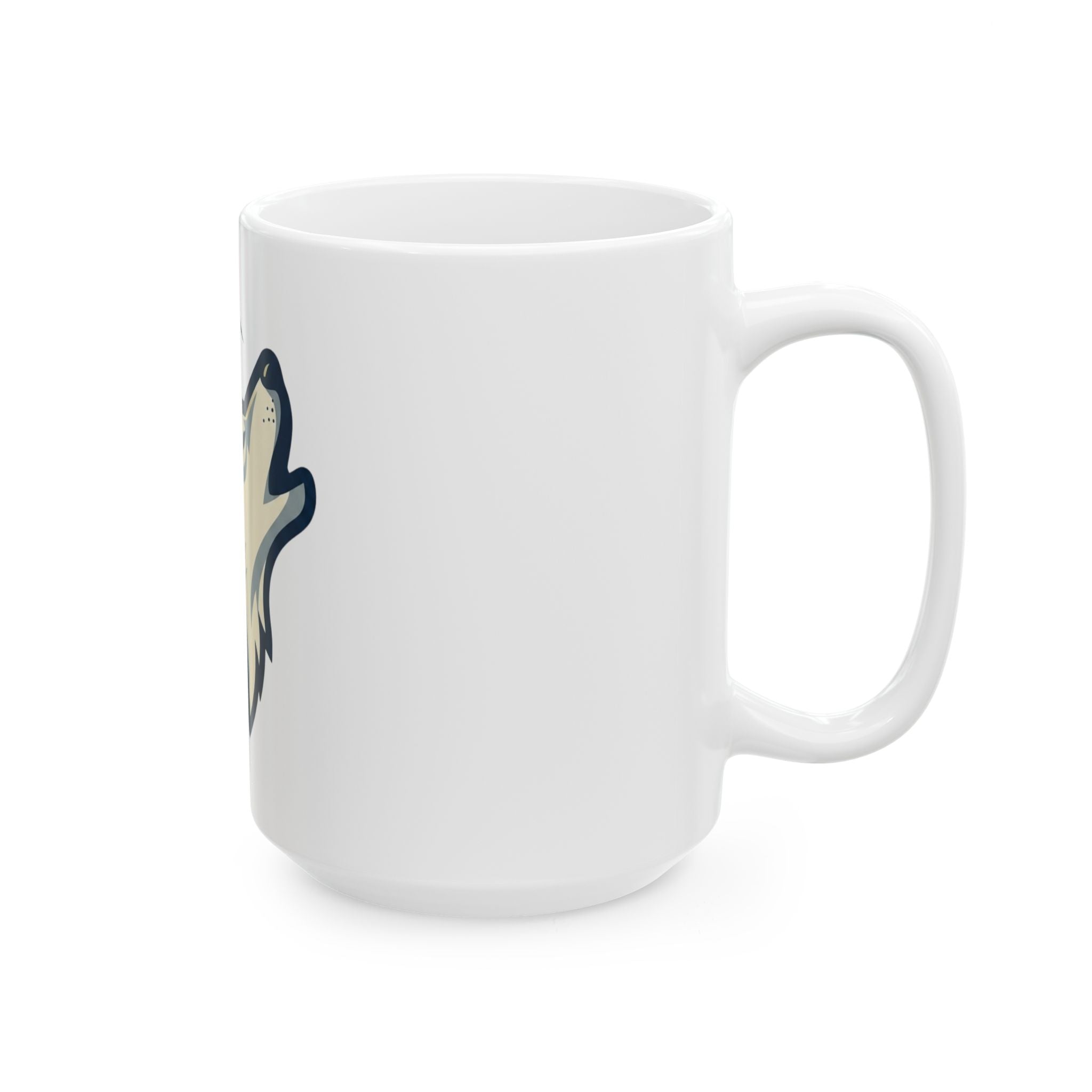"June Legend" White Ceramic Mug — Graphic