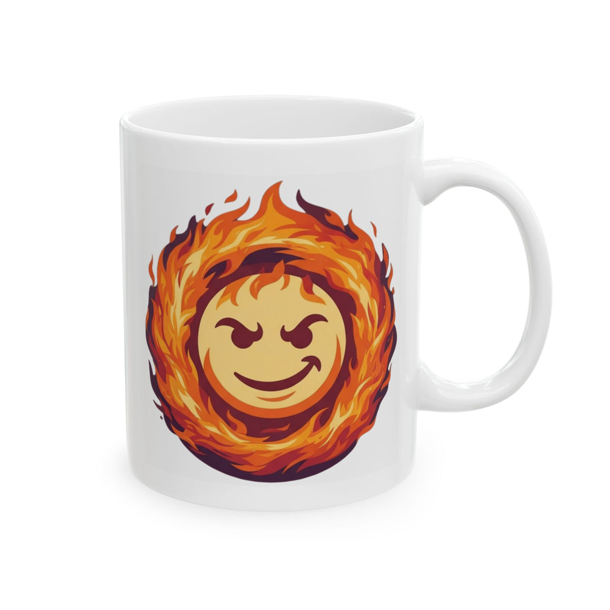 "I'm Going to Hell" White Ceramic Mug — Graphic