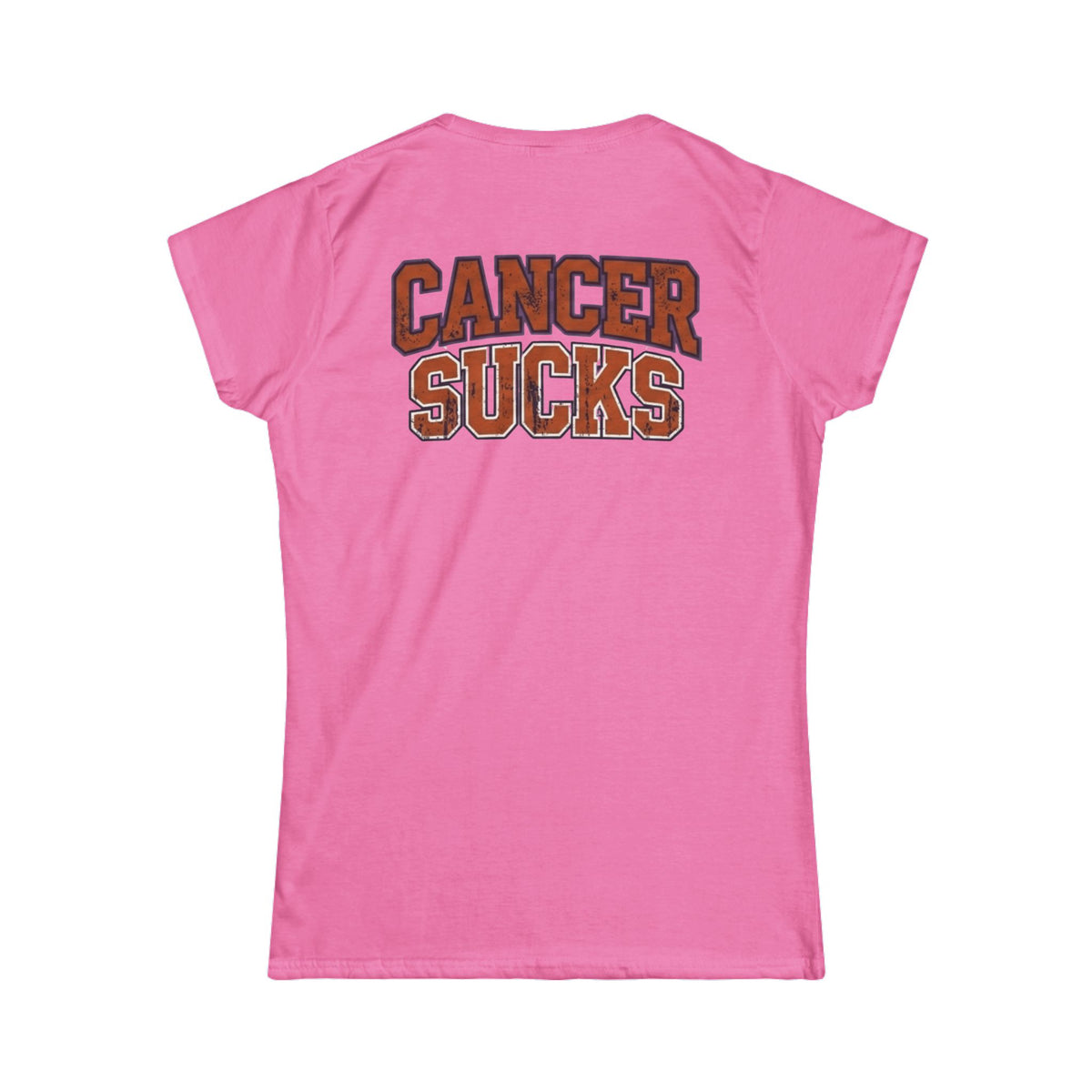 Color: Azalea | Yeah, Cancer Sucks | Women's Tee — AttitudeShirts
