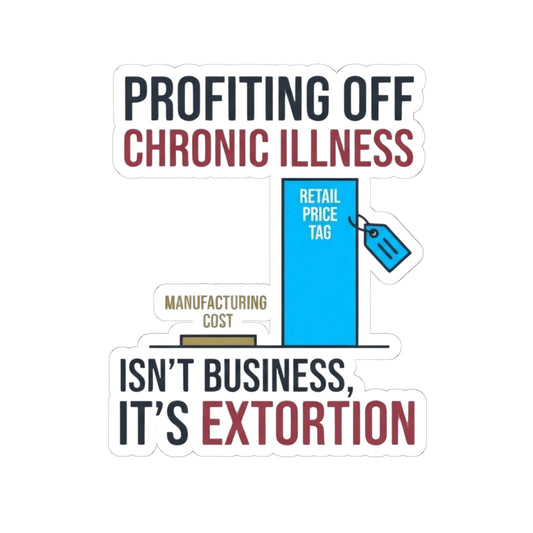 "Protest Series - Healthcare Is A Right" Sticker — Main