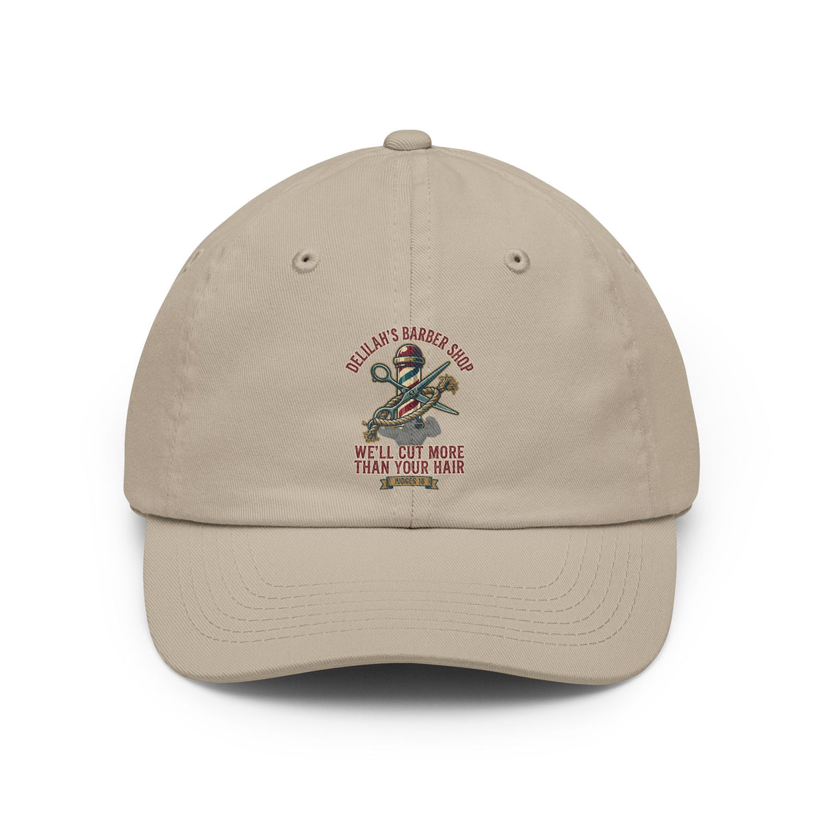 Color: Stone | Good Book Series Delilah's Barber Shop Dad Hat