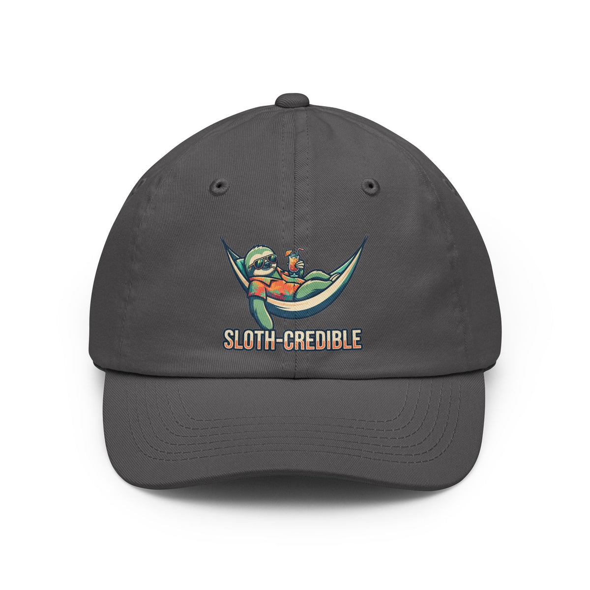 Color: Charcoal | Sloth Credible Dad Hat