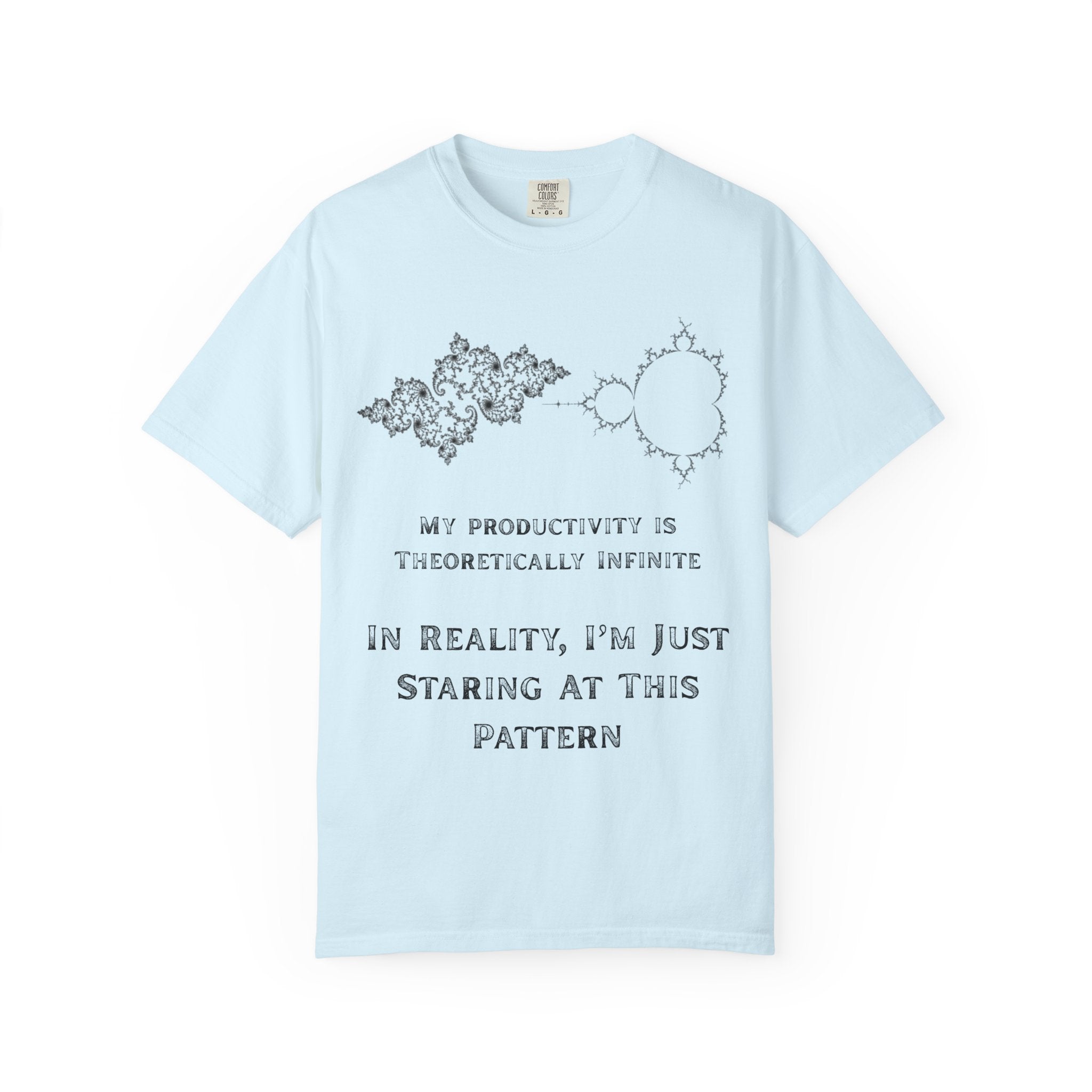 "Theoretically Infinite" Unisex Garment-Dyed Tee