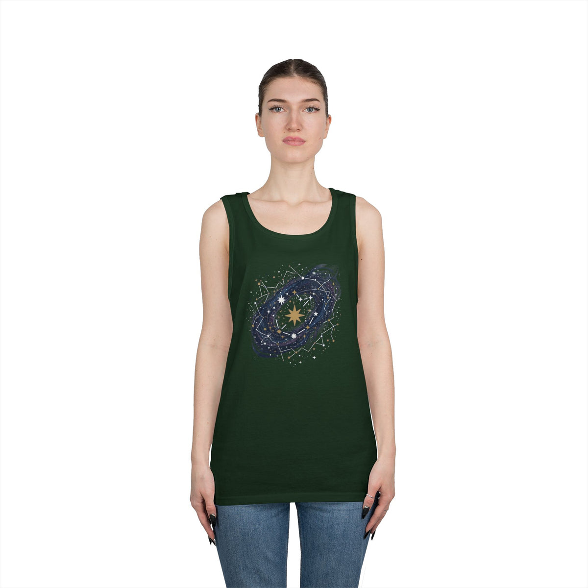 "Constellation Map (Dark Sky)" Tank Top