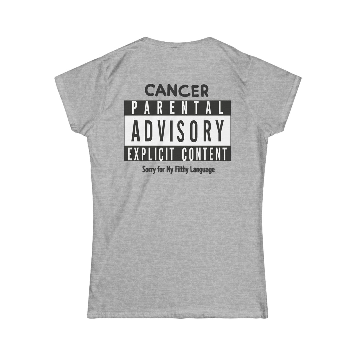 "Sorry For My Filthy Language" Women's Tee