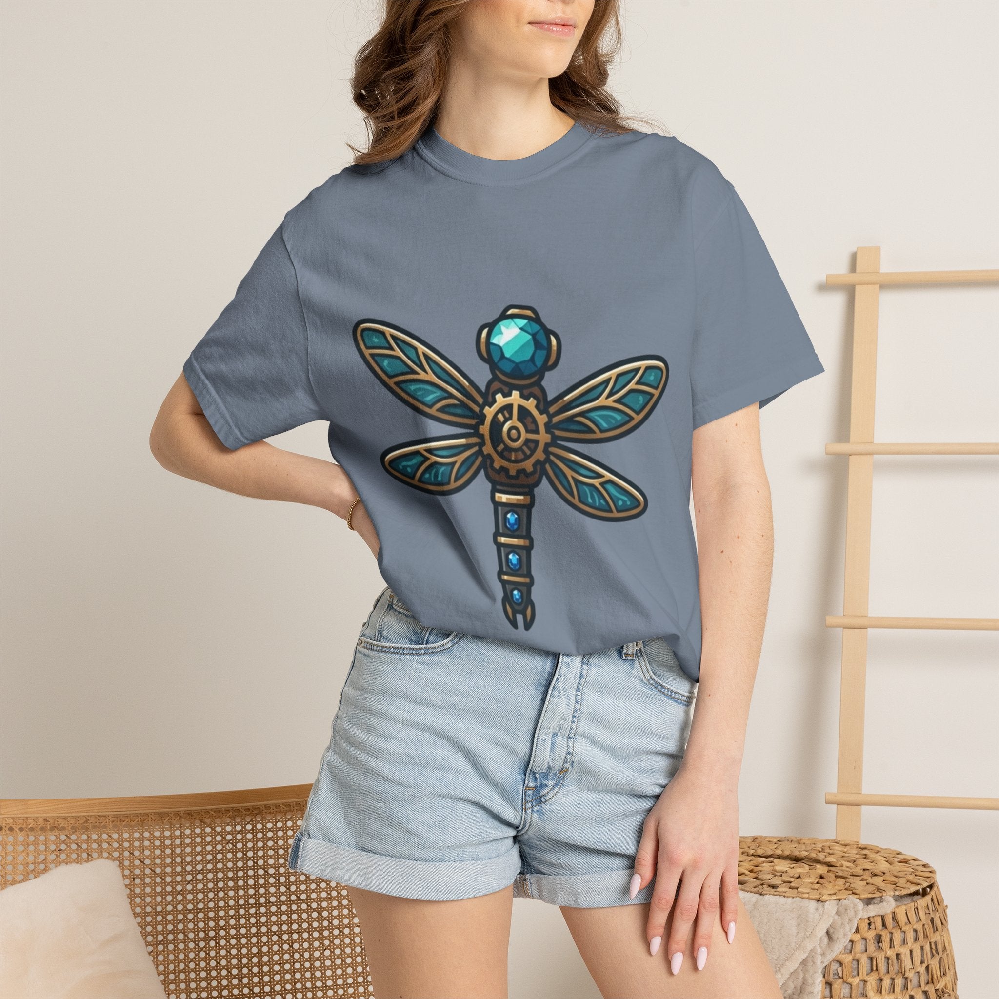 "Dragonfly" Unisex Garment-Dyed Tee