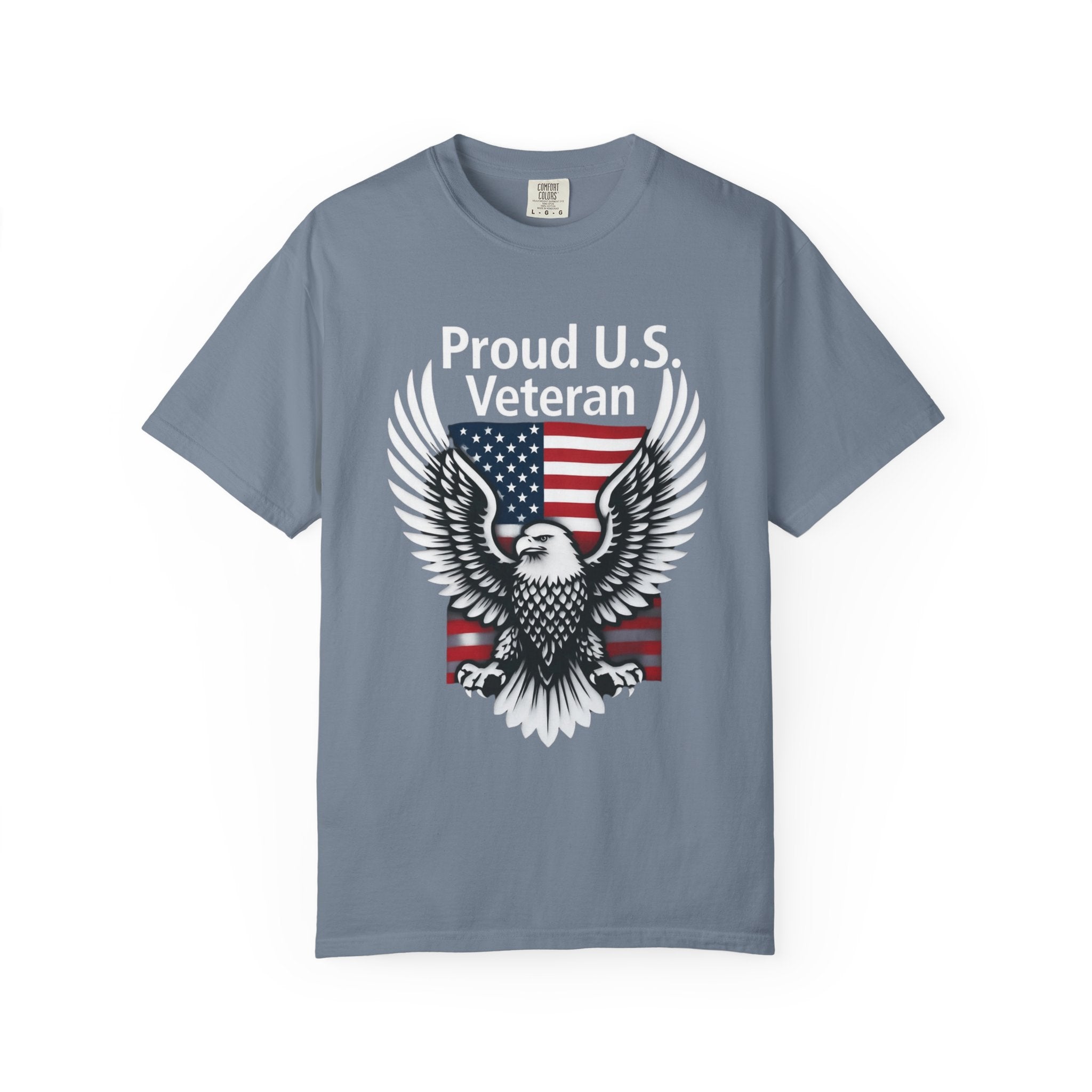 "Proud Veteran" Unisex Garment-Dyed T-shirt