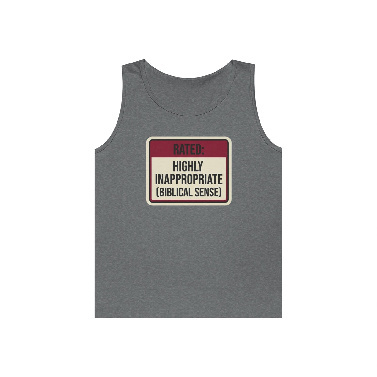 "Good Book Series Highly Inappropriate" Tank Top