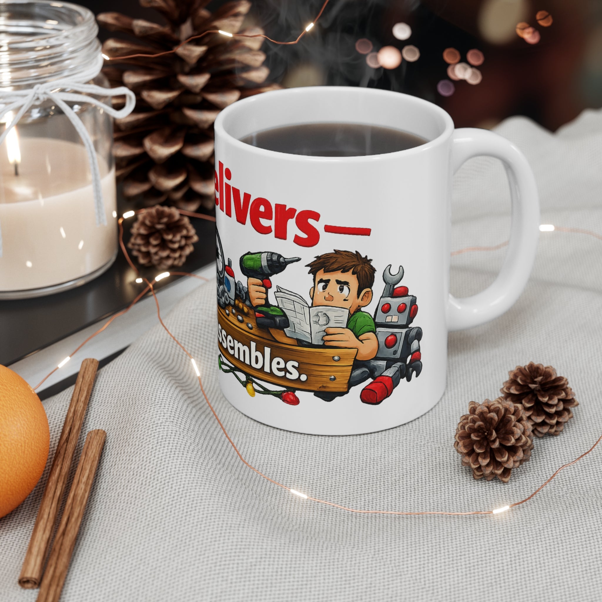 Santa's Easy Job - Dad's Assembly Hell | 11oz Mug