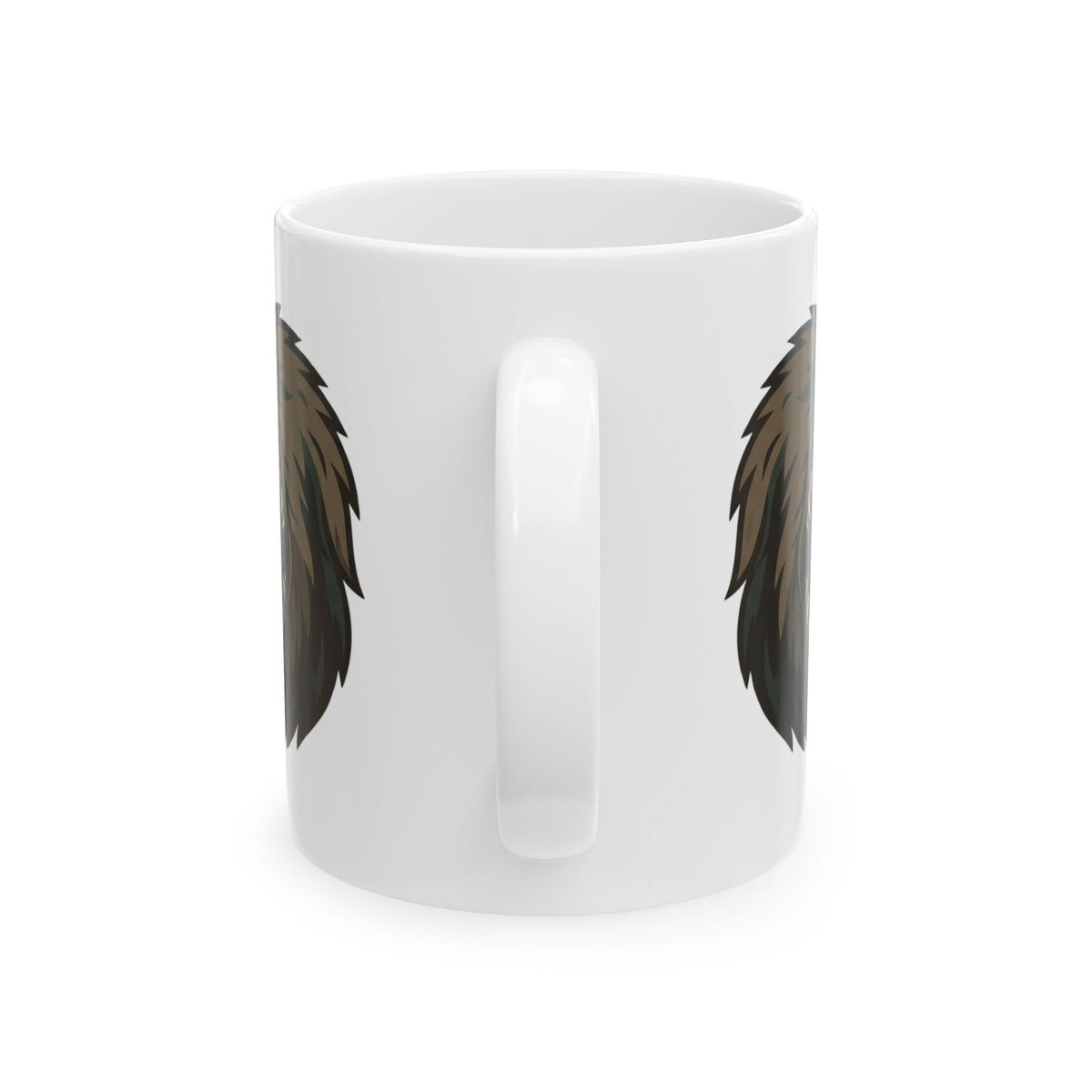"Mapinguari (Amazon Rainforest)" White Ceramic Mug — Graphic