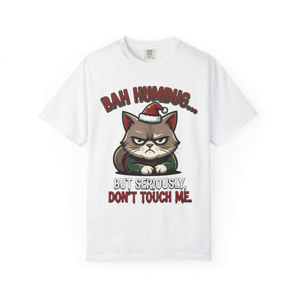 "Bah Humbug" Unisex Garment-Dyed Tee