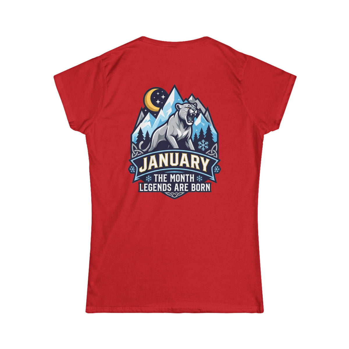 Color: Red | January Legend Women's Tee