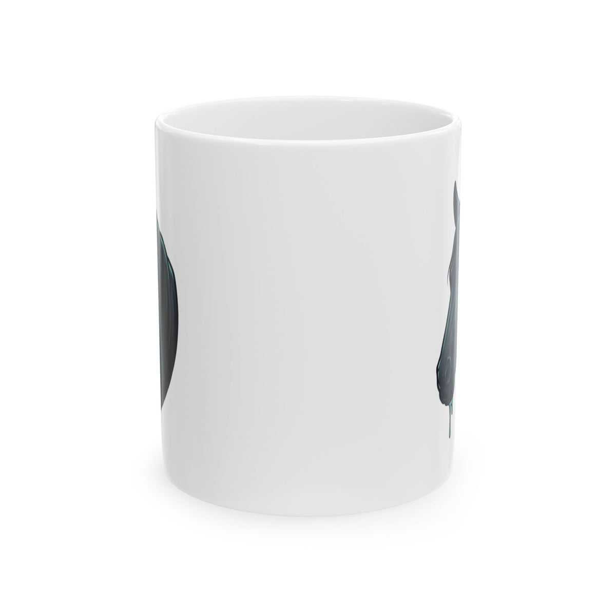 "Kelpie (Scottish Folklore)" White Ceramic Mug — Graphic