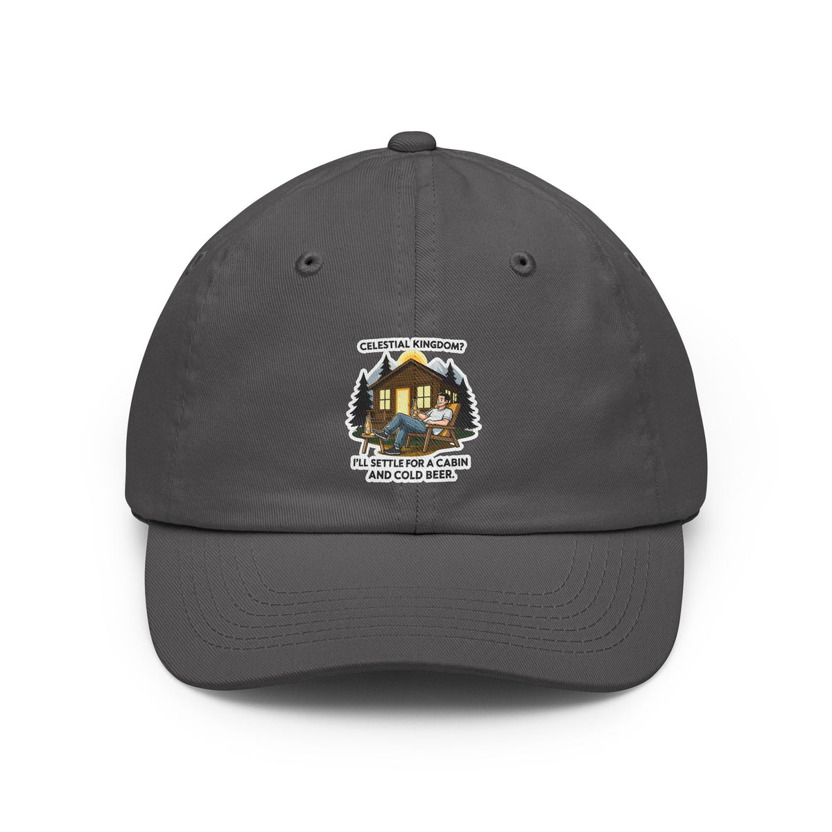 Color: Charcoal | Celestial Kingdom-Beer Dad Hat