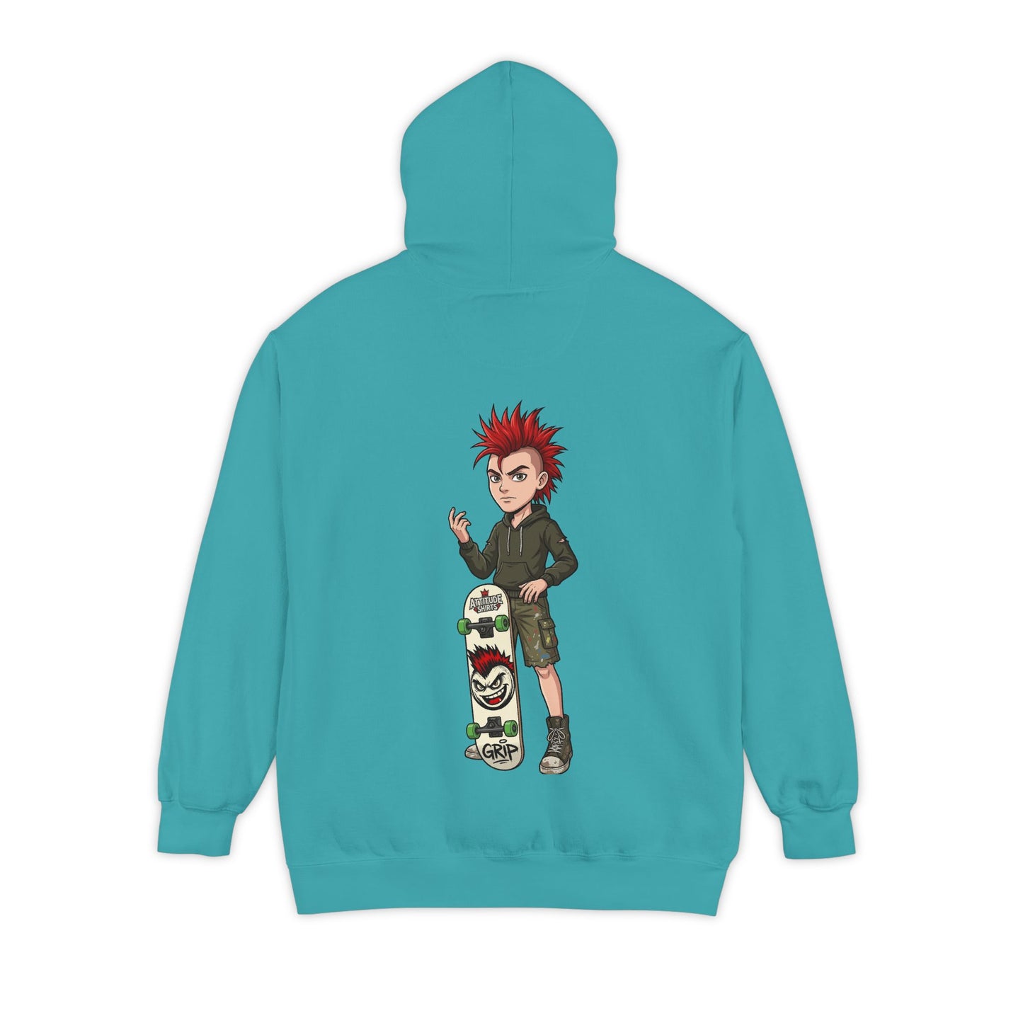 "Skater" Garment-Dyed Hoodie