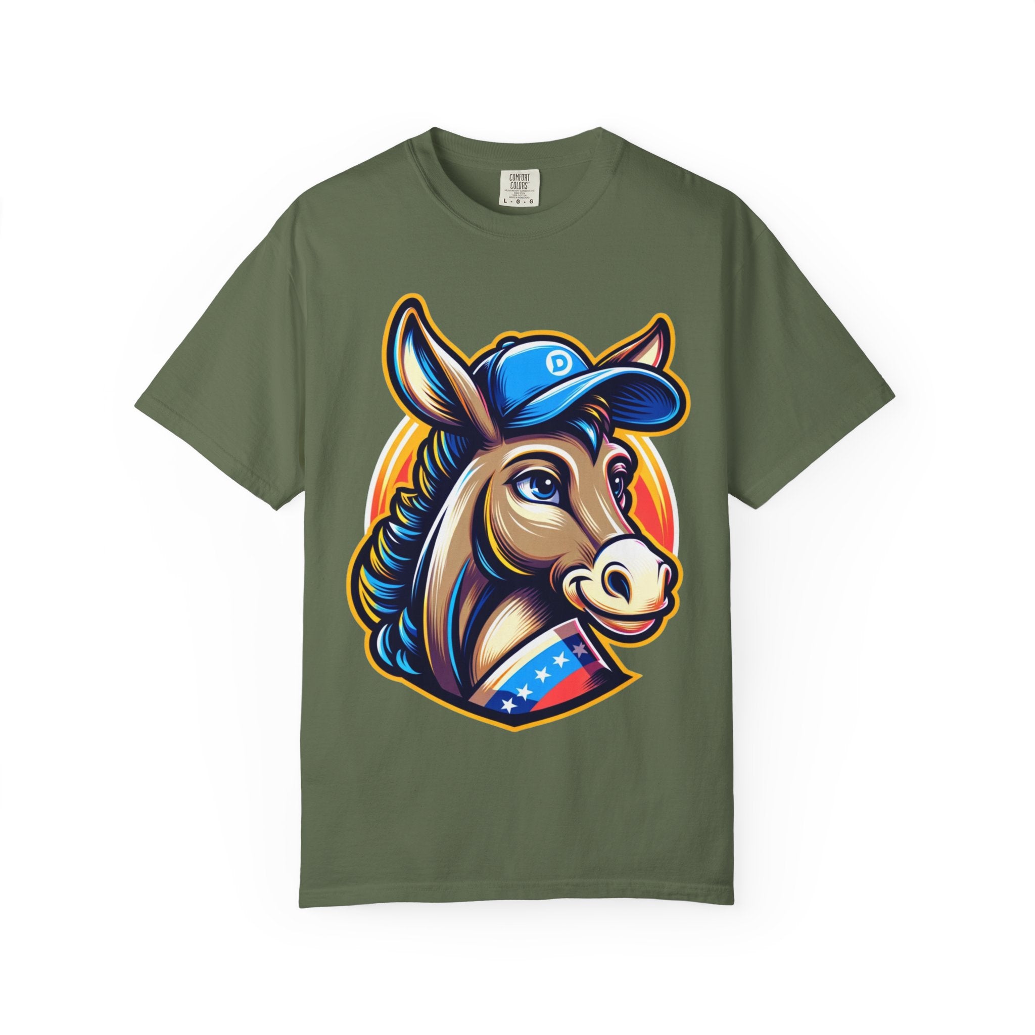 "The Party Animal (Vibrant Edition)" Unisex Garment-Dyed T-shirt