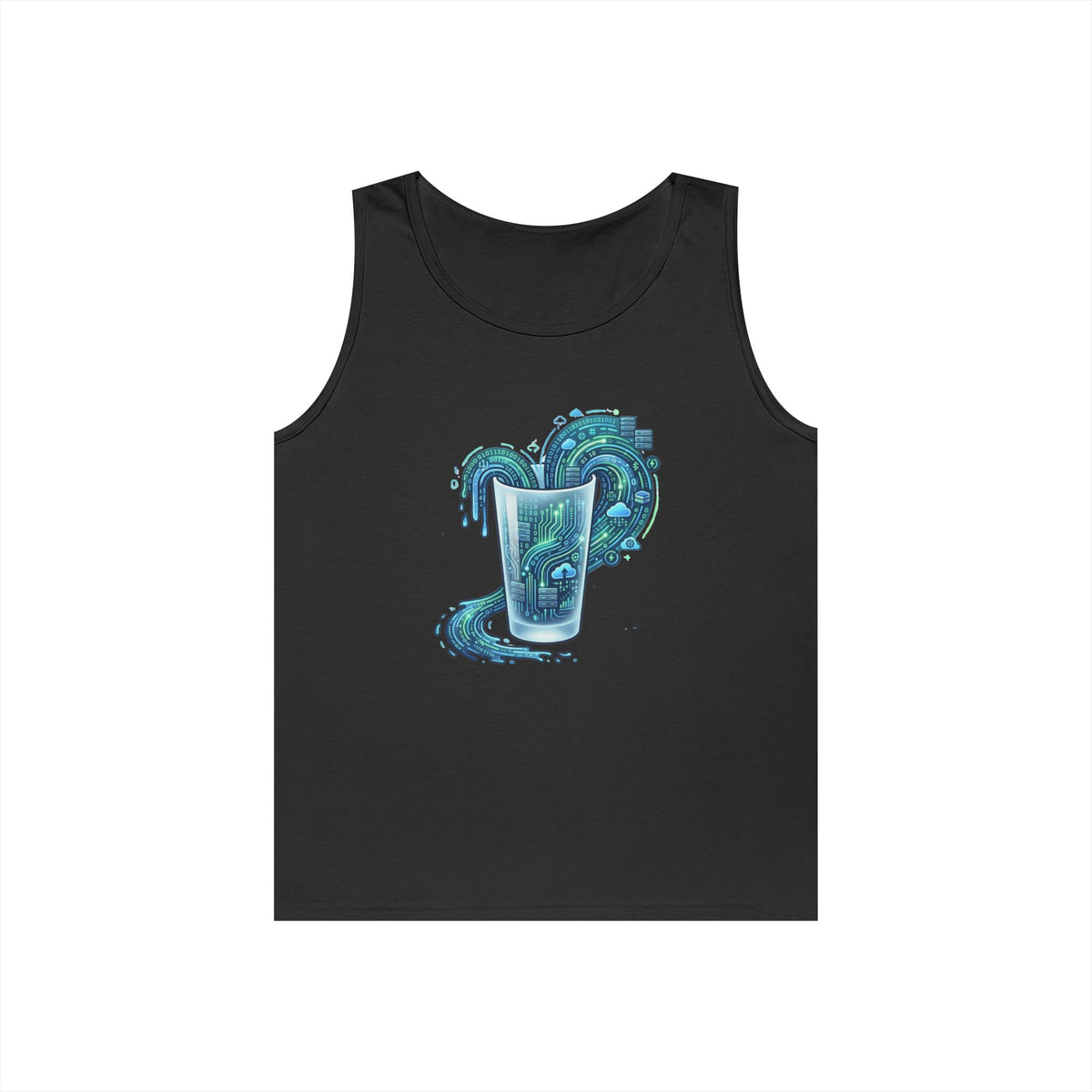 "Glass of Data" Tank Top