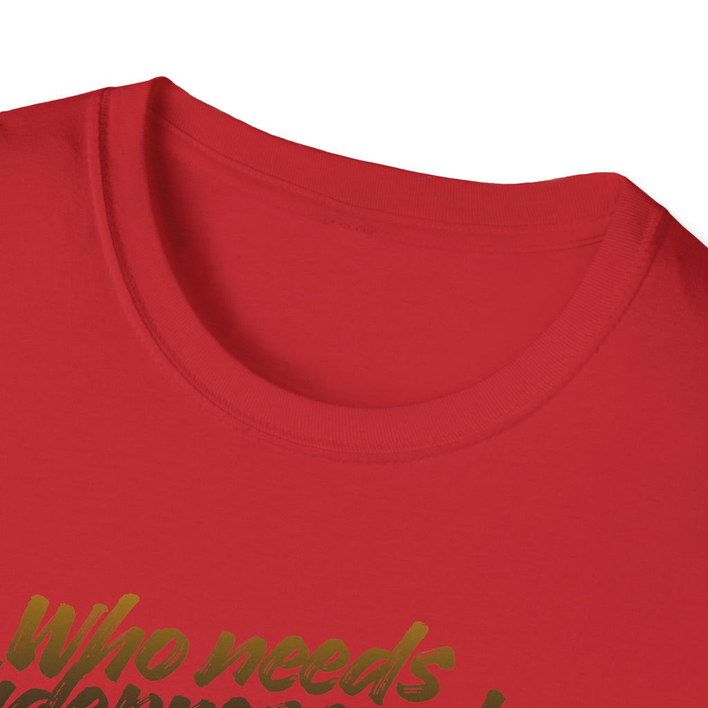 Beer Graphic T-Shirt — "Who Needs Antidepressants When You Have Beer?" Retro Pint Design