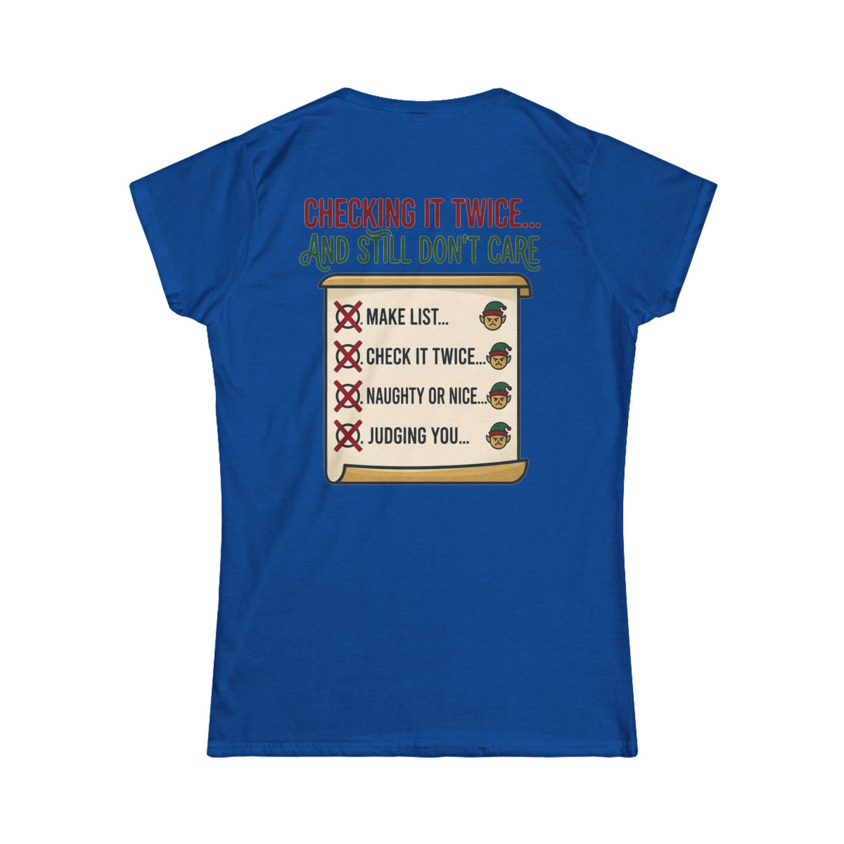 "Checking It Twice" Women's Tee