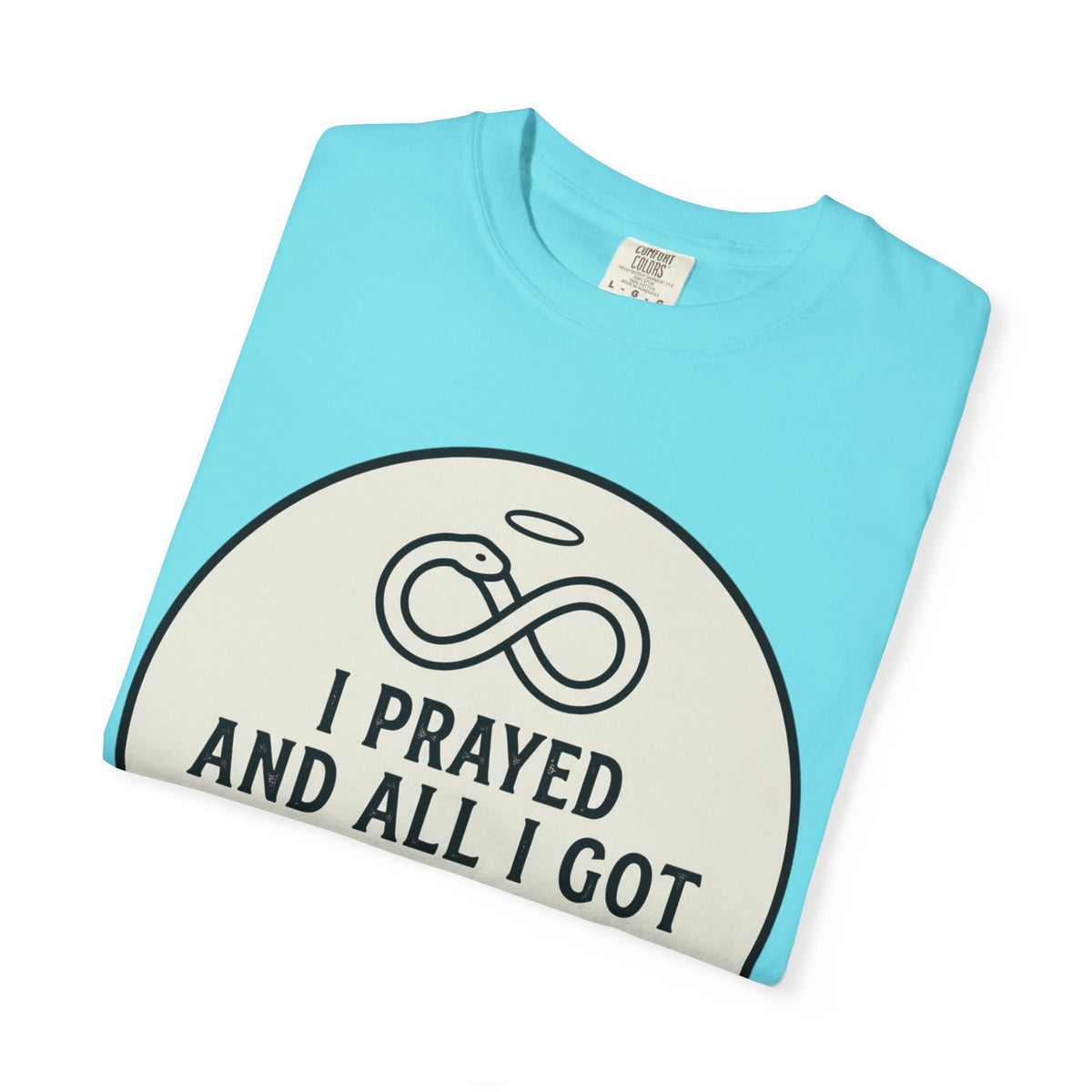 "Good Book Series Original Sin" Unisex Garment-Dyed Tee