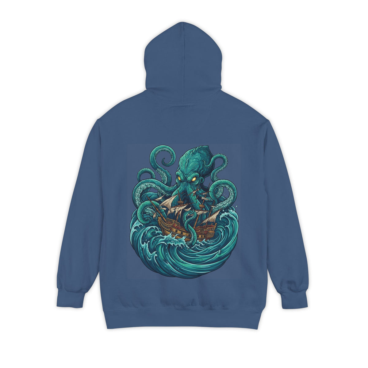 Color: True Navy | The Kraken (Norse-Global Maritime) Garment-Dyed Hoodie