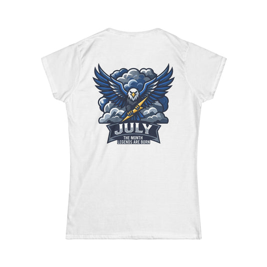 Color: White | July Legend Women's Tee