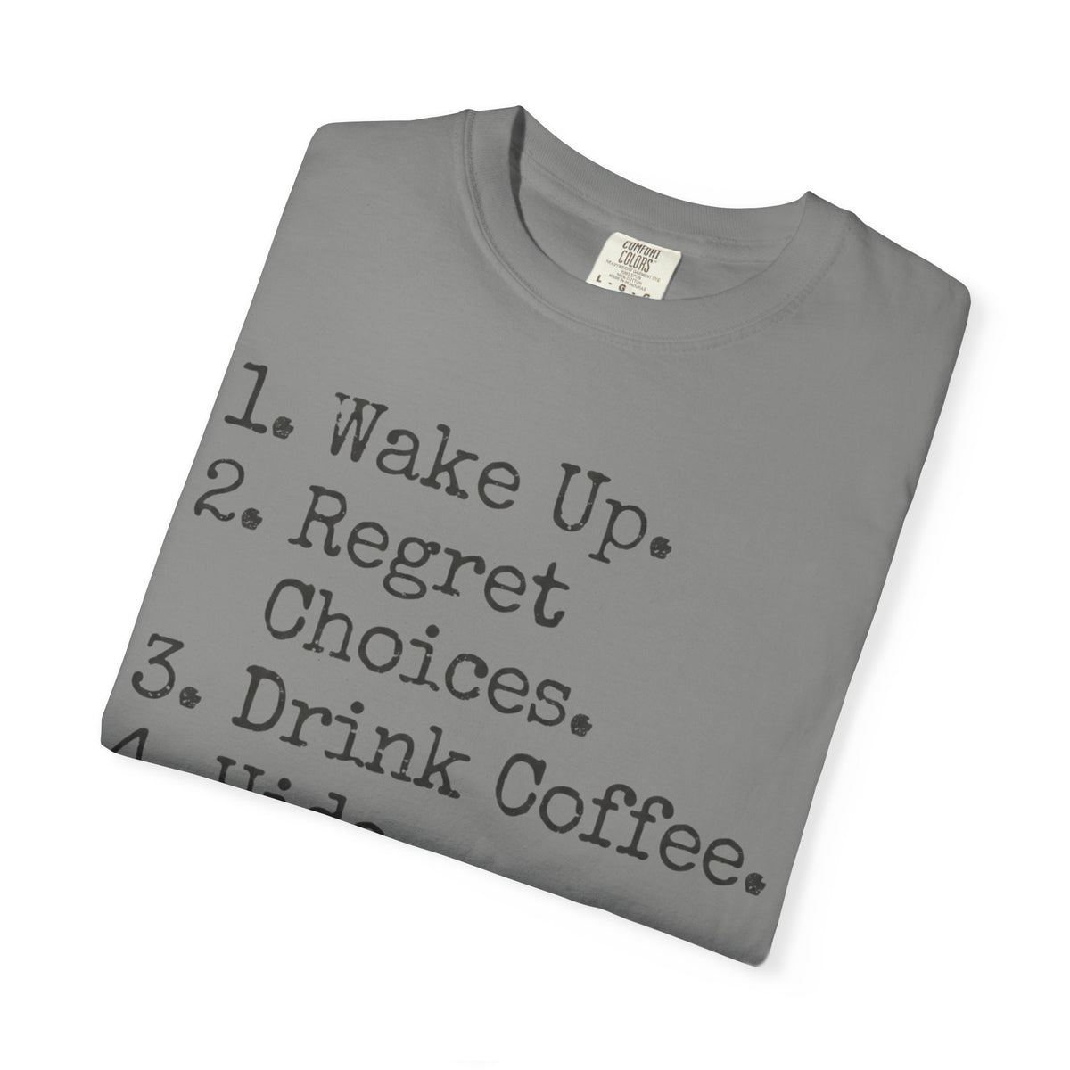 "Daily Schedule Asset" Unisex Garment-Dyed Tee