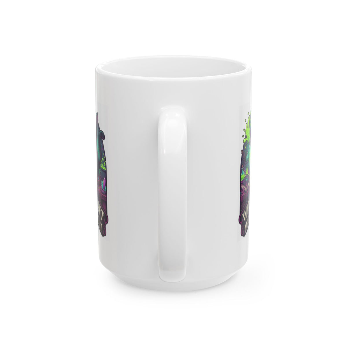"Witchcraft Made Me Do It" White Ceramic Mug