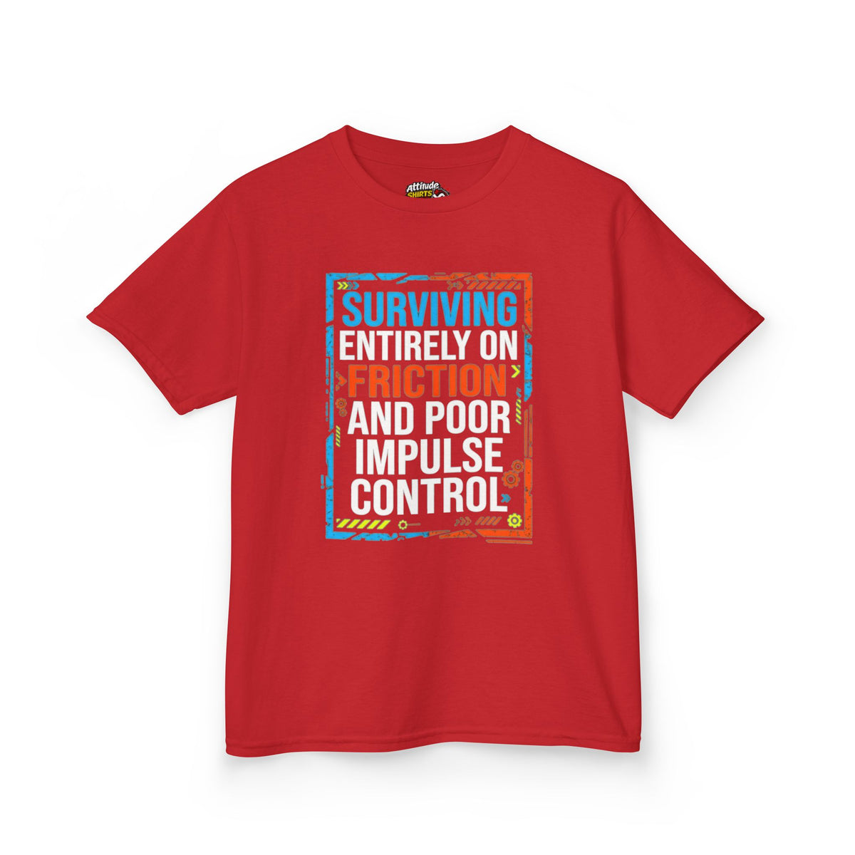 "Surviving On Friction" Kids Tee