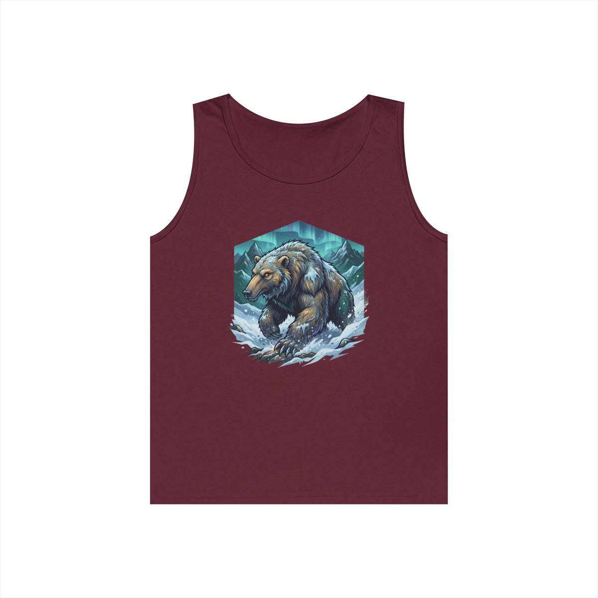 Color: Maroon | Alioat (Siberian Folklore) Tank Top