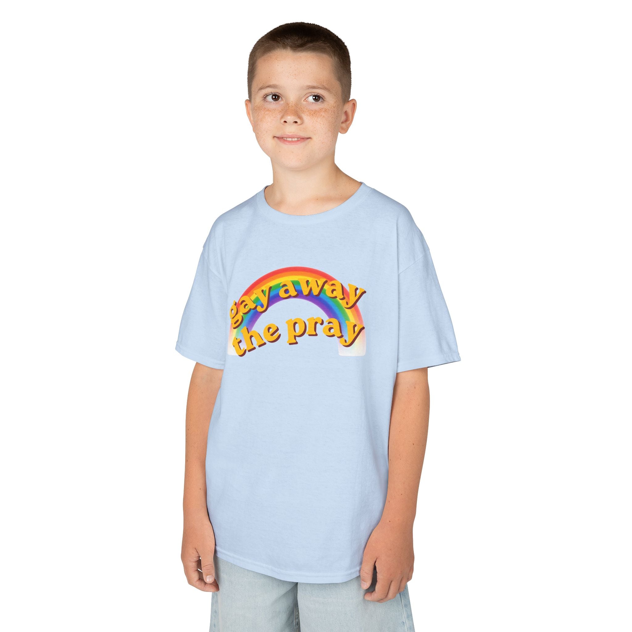 "Gay Away the Pray" Kids Tee