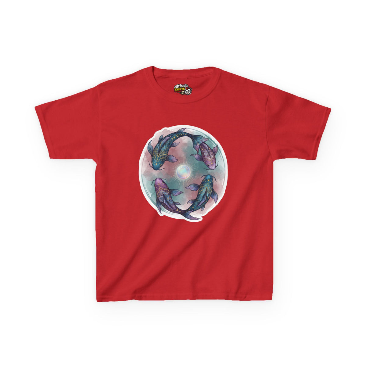 "Pisces The Infinite Fish" Kids Tee