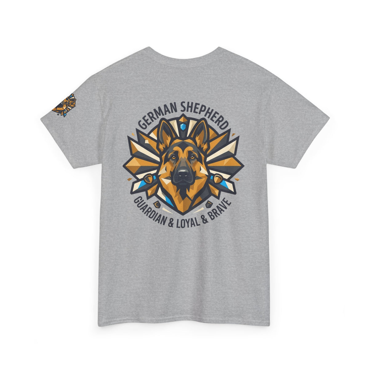 "German Shepherd Guardian Loyal Brave" Premium Graphic Tee