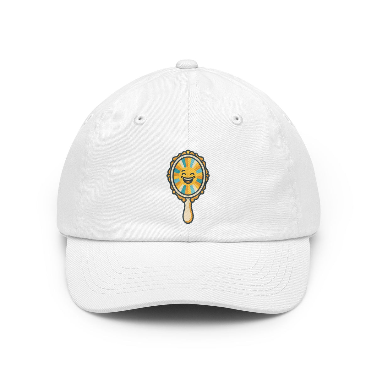 Color: White | I Choose to Laugh Dad Hat — -C